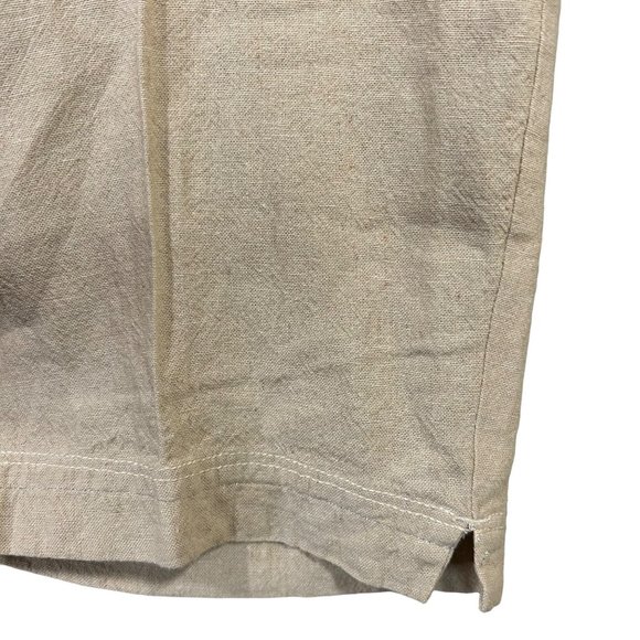 IB Diffusion Linen Blend Tan Casual Shorts Women's Size S GUC - Picture 6 of 12
